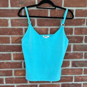 Vintage Y2K Michael Kors blue v-neck tank
